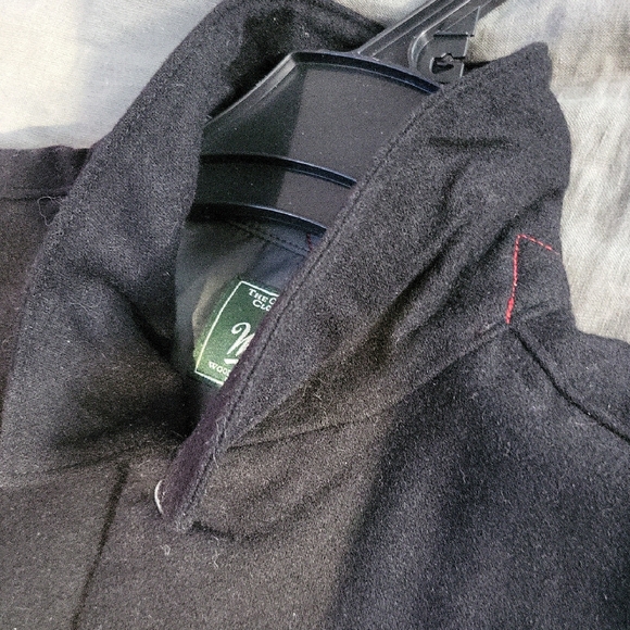 Woolrich Men's Large Button Down Shirt "Washable" Medium Weight Wool - Picture 8 of 14